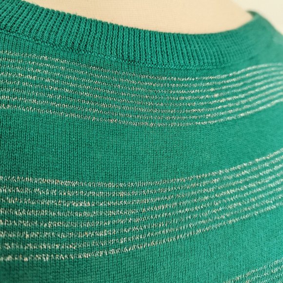 Oz! Emerald and Silver Sweater - Picture 3 of 6